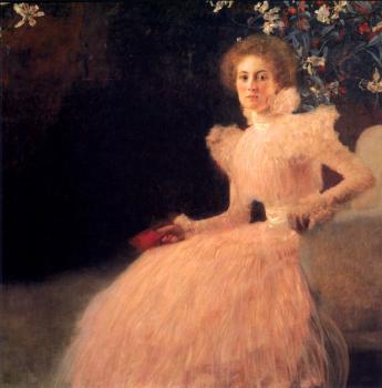 Gustav Klimt : Portrait of Sonja Knips II